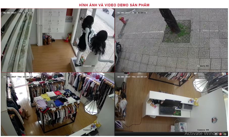 lắp đặt camera cho cửa hàng