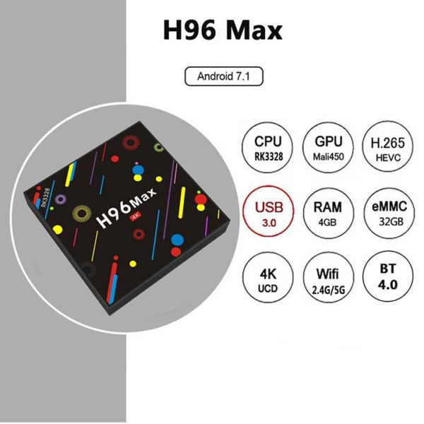 Android tv box H96-Max h2