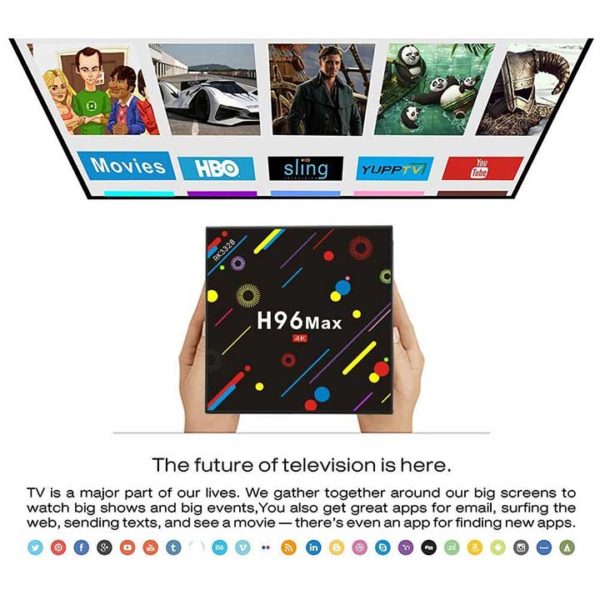 Android tv box H96-Max h2