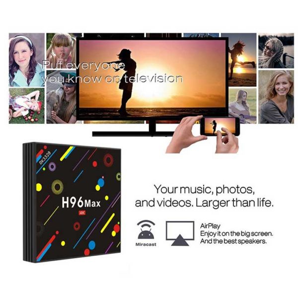 Android tv box H96-Max h2